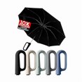 thumbnail image 1 of wonima02 Automatic Reverse Umbrella with Carabiner Clip Handle - Windproof Travel Compact Folding Design, Reflective Safety Strip & Push-Button Open/Close for Car, Commute, 1 of 1