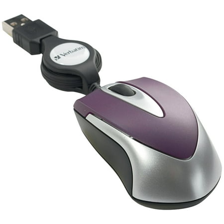 Verbatim 97253 Optical Mini Travel Mouse (Purple) (Best Bluetooth Travel Mouse)