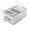A, variant on Storage Box with Handle Strong Bearing Compartment Stackable Moisture Proof Organizer Box for Home