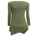 thumbnail image 3 of CHOK Robe Tunique à Manches Longues Col en V Mouchoir Longue Tunique T-Shirt pour Femmes, 3 of 3