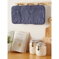 thumbnail image 5 of Contemporary Home Living Quilted Solid Cotton Potholders - 9" - French Blue - Set of 3, 5 of 5