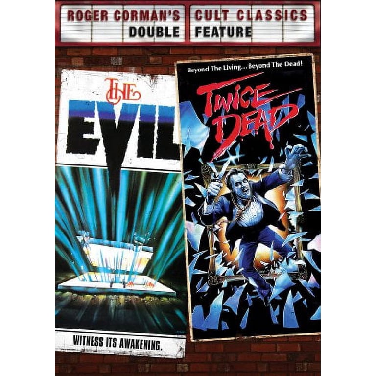SDS, DVD, The Evil / Twice Dead, Horror Cult Classics - Walmart.com