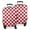 Red And White, variant on Black and White Checkered Pattern Luggage Cover Fashion Suitcase Cover Baggage Covers Fit 25-28 Inch Luggage (Go Travel)