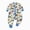 A19-Blue, variant on Newborn Baby Bodysuit for 6-12 Months Baby Fall and Winter Sleeping Bag Boys and Girls Cute Cartoon Jumpsuit Home Wear Blue