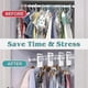 thumbnail image 4 of 30 Closet Dividers compatible Hanging Clothes- Clothing Size Dividers,1.5x Wider White Closet Divider Set-M, 4 of 4