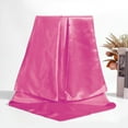 thumbnail image 6 of Large Square Satin Head Scarf - Silk Hair Wrap, 90cmx90cm, Polyester, Sleeping/Beach, One Size, 6 of 6