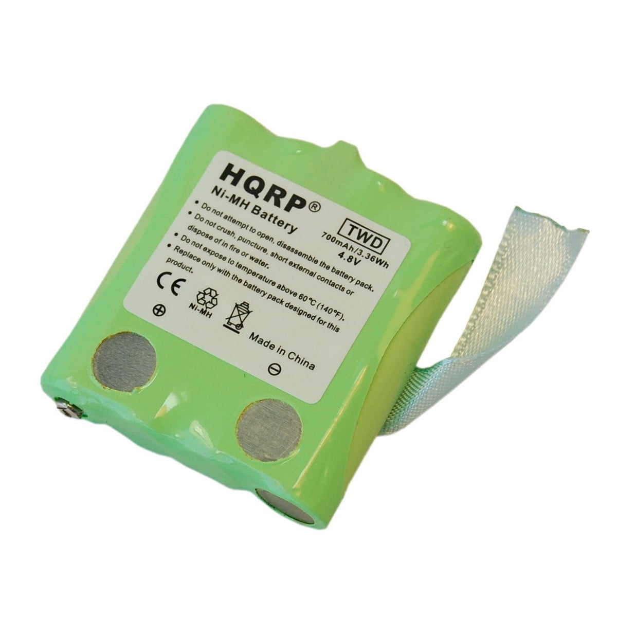HQRP Two-Way Radio Rechargeable Battery Pack for MOTOROLA TLKR-T5, TLKR-T6, TLKR T7, TLKR T8, TLKR T50, TLKR T60, TLKR T61, TLKR T80, TLKR T80 Extreme, XTR446, XB446