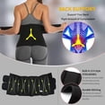 thumbnail image 5 of MANIFIQUE Waist Trainer for Women Shapewear Tummy Control Neoprene Workout 2 Belt With Hook 13 Steel Bones for Postpartum Gym, 5 of 7