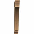 thumbnail image 2 of Ekena Millwork 5 1/2"W x 44"D x 44"H Thorton Traditional Smooth Bracket, Western Red Cedar, 2 of 13