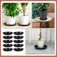 thumbnail image 5 of RENACLIPY Round Black Plant Pot Water Trays for Indoor Outdoor Use, Drip Trays for Garden and Home, 5 of 6