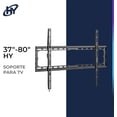 thumbnail image 2 of HY Fixed TV Wall Mount | 37-80 Inch | Supports up to 45kg | Sturdy & Space-Saving, 2 of 4
