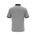 thumbnail image 4 of Camiseta Casual de Manga Corta con Cuello Tripulado 100% de Poliéster Lavable a la Máquina de Manga Larga Camisetas de Trabajo Al Aire Libre de Color Sólido para Hombres, 4 of 7