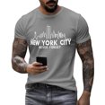 thumbnail image 4 of Never Forget 911 25th Anniversary T Shirts Men Patriotic Memorial Graphic Tee Courage Hope Patriotic 9/11 Memorial Shirts, 4 of 5