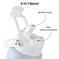 thumbnail image 6 of MYONAZ Insulated Water Bottle with Lantern 18oz Stainless Steel Flask with Detachable Rechargeable Camping Light, Perfect for Home and Outdoors (Blue), 6 of 10