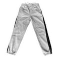 thumbnail image 4 of sususu Sweatpants Men Tall,Men's Casual Jogger Pants Winter Warm Sweatpants Full Button Front Streetwear Comfortable Tapered Athletic Trousers,Light Gray,XXL, 4 of 7