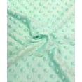 thumbnail image 5 of Mint (1 Yard) Minky Dot Fleece Fabric by the Yard, Dimple Dot Minkee Fabric, Super Soft Plush Fabric for Blankets, Pillow Covers, Soft Toys, Baby Blanket, 5 of 5