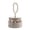 silver, variant on Pearl & Rhinestone Jewel Box Handbag, Chic Chain Mini Crossbody Bag, Cylinder Lock Purse with Glamorous Style for Daily Use
