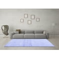 thumbnail image 3 of Ahgly Company Indoor Rectangle Solid Blue Modern Area Rugs, 7' x 9', 3 of 4
