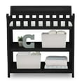 Delta Children Eclipse Changing Table with Pad, Black