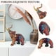 thumbnail image 2 of Resina Elefante Estatua Arte Adornos Graffiti Animal Escultura Artesanía (C) Tmvgtek Libre de BPA, 2 of 6