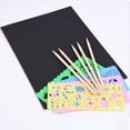 thumbnail image 3 of Channie’s Rainbow Magic Scratch Off Paper Art Kit, 3 of 7