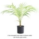 thumbnail image 2 of Matsuzay Agregue un toque de vegetación con una palmera falsa realista, una palmera areca artificial en una planta falsa en maceta Decoración, 2 of 6