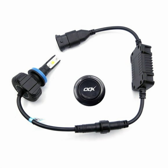 ODX Lighting Ampoule de Conduite/buée LEDMIST-H8 Ampoule de Conduite/buée; Série Brume; H8; DEL; 30 Watts; Blanc Froid/jaune Couleur de Faisceau; 6000 Lumens; Température de Couleur de Lumière 6500K/3000K; 9 à 32 Volts