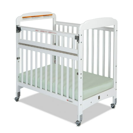 Foundations Serenity SafeReach Clearview Compact Crib - Natural