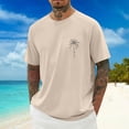 thumbnail image 2 of FUZHIQ Xlt T Shirts for Men Tall Soft Breathable Crewneck Holiday Tees Clothes Quick Dry Active Athletic Men's Summer Shirts,XXXXXL, 2 of 5