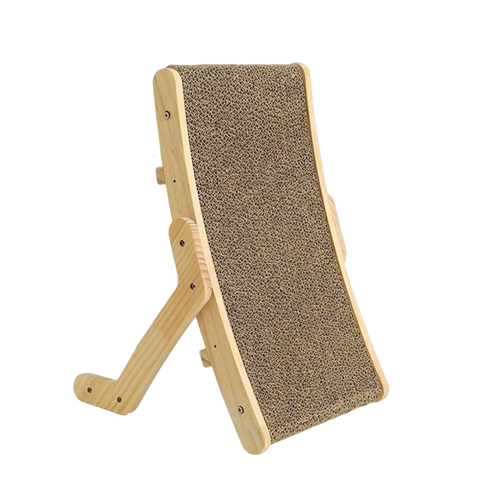 EHJRE Cat Living Room Bed Wooden Frame Cat Furniture Protection Indoor Scratching Posts for Cats Training Toy , 43.5cmx25cm