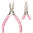 thumbnail image 5 of 4.5Inch Flat Nose Pliers Mini Precision Pliers Wire Bending Wrapping Forming Tools for DIY Jewelry Making Hobby Projects Pink, 5 of 8