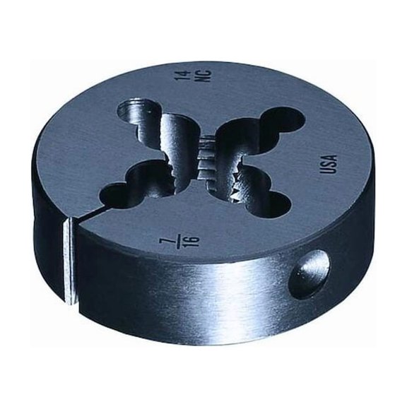 Chicago-Latrobe Round Threading Die,3/4"-10,HSS 400625