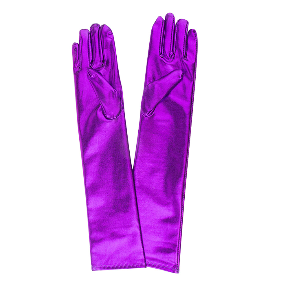 Cosplay Ball Gloves Bright Cloth Gloves Costume Party Props Dance Show