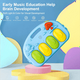 thumbnail image 5 of Babyeap 3-in-1 Baby Play Gym with Kick Piano, Tummy Time Mat & Musical Toys, 5 of 9