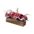 thumbnail image 2 of Flores artificiales en maceta, flores de , regalos, plantas falsas, maceta, arreglo floral con maceta para porche, patio, decoración de oficina, 2 of 9