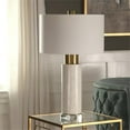 thumbnail image 4 of Bowery Hill Contemporary Table Lamp in Bleach Wash and White, 4 of 5