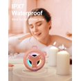 thumbnail image 4 of Altavoz de ducha Bluetooth EBODA impermeable con luz IP67, 4 of 7