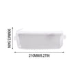 thumbnail image 3 of Estuche de malla transparente para lápices – Bolsa portátil para lápices para exámenes, organizador de papelería de gran capacidad para bolígrafos y útiles escolares, estuche transparente para uso e, 3 of 6