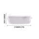 thumbnail image 3 of Estuche de malla transparente para lápices | Bolsa para lápices para exámenes escolares | Organizador de papelería de gran capacidad para la escuela, 3 of 7