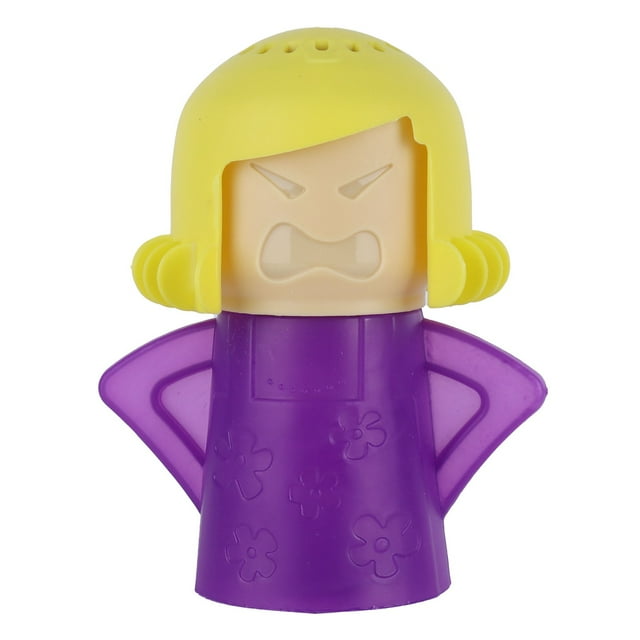 Oven Steam Cleaner SprayStyle Degreasing Angry Mother Microwave Steam Cleaner for Home(Purple )