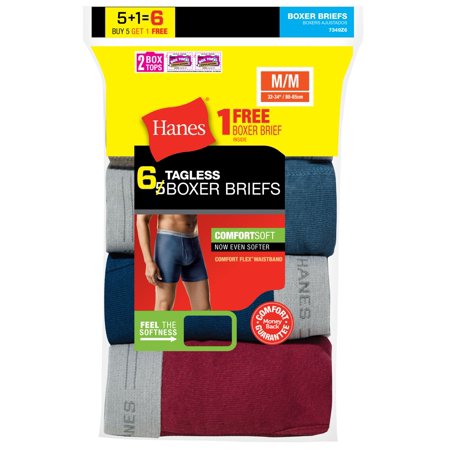 hanes tagless boxer briefs