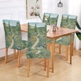 thumbnail image 2 of Yayeee 2 Pack Dining Chair Covers Stretch Parson Chairs Slipcovers Seat Protector, Garden Scene, 2 of 6