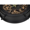 thumbnail image 3 of Monarch Specialties I 9014 - Horloges, Ronde 12 Pouces, Mécanisme à Engrenages, Horloge de Table, Noir, Transitionnel, 3 of 4