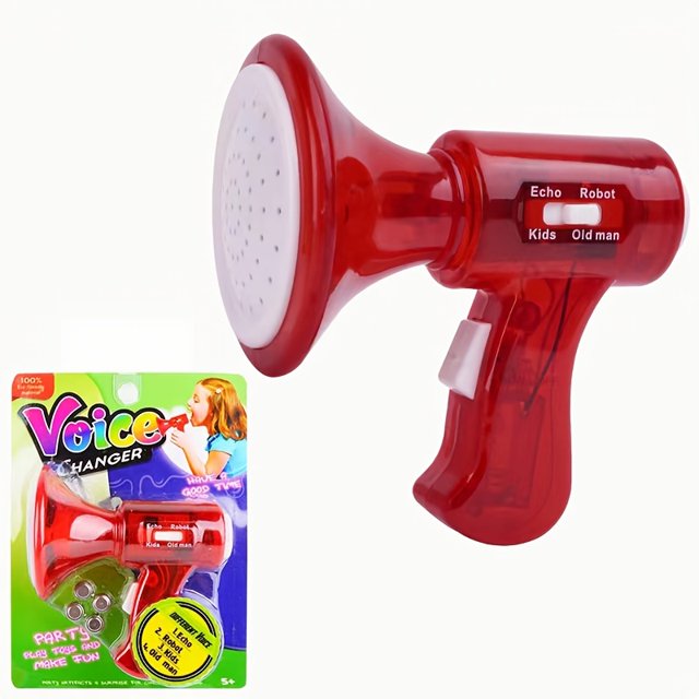 Kids' Multi Voice Changer, Multi Voice Changer With 4 Different Voice Modifiers, Change Your Voice Modifier, For Boys And Girls Of All Ages