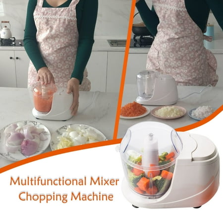 

Christmas Clearance! SuoKom Kitchen 0.5L Multifunctional Food Processor Minced Meat Garlic Mixer