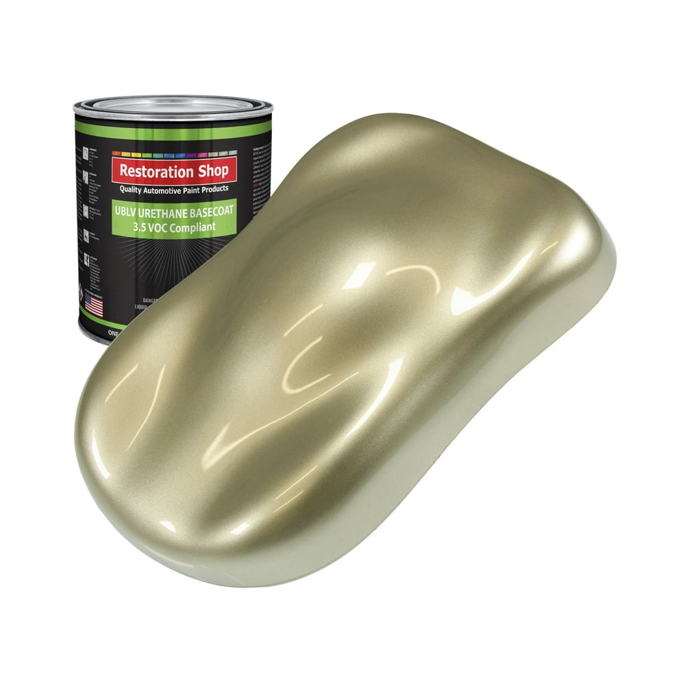 Champagne Gold Metallic 1 Quart Low VOC URETHANE BASECOAT Car Auto Body