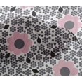 thumbnail image 4 of oneOone Viscose Chiffon Gray Fabric Floral & Geometric Dress Material Fabric Print Fabric By The Yard 42 Inch Wide, 4 of 4