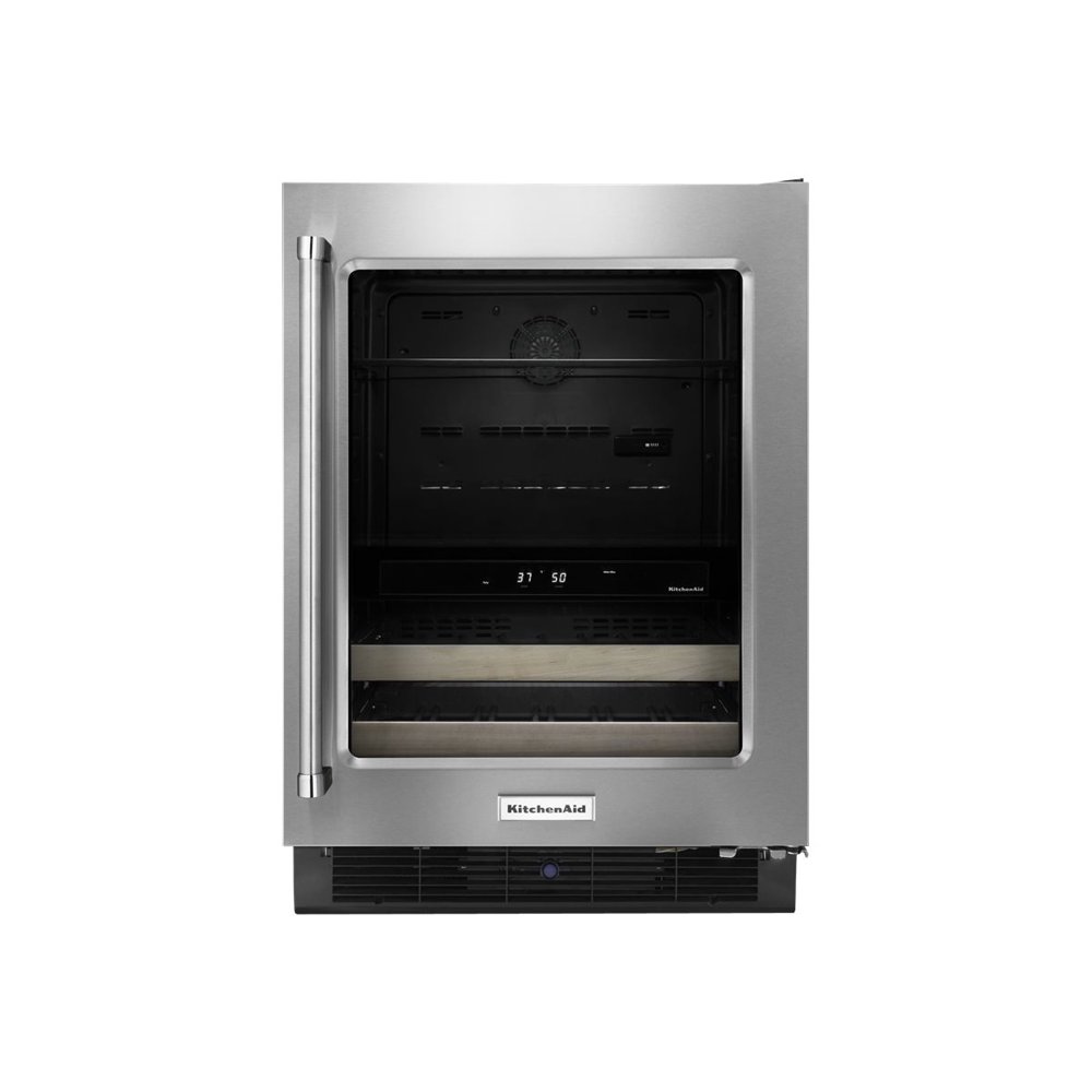 KitchenAid KUBR204ESB Wine cooler/refrigerator freestanding niche