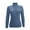 Blue, variant on High-Neck Knit Sweater For Women, Long Sleeve Solid Color Slim Fit Sweatshirt Comfort Pullover Top For St Patricks Day Outfits,Size:M