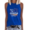 thumbnail image 4 of Birdeem T-Shirt Sans Manches Imprimé Mode pour Femmes Col Rond Ample, 4 of 9